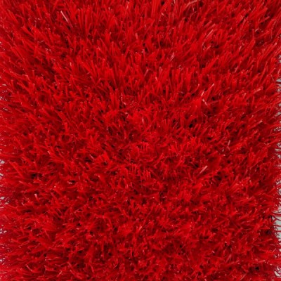 Красная искусственная трава